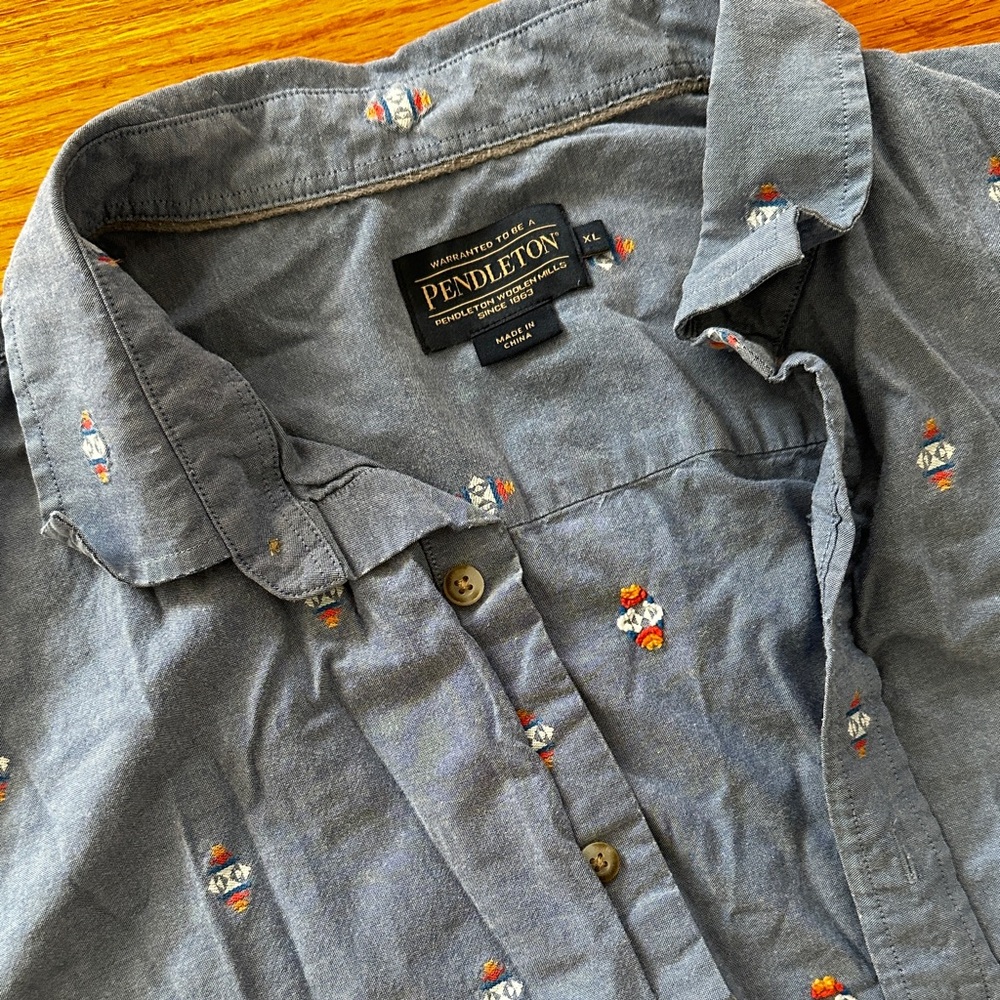 Men’s Pendleton Short Sleeve Button Up